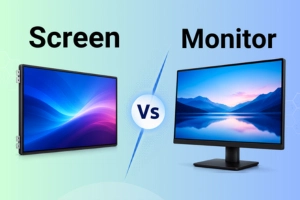 Detailed Comparison between Screen vs Monitor